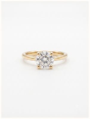 9ct Yellow Gold 1.00ct Solitare Lab Grown Diamod Ring LGDR054-N