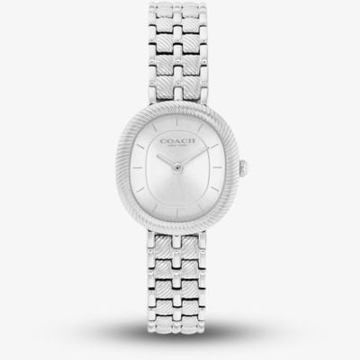 Coach Ladies Harlow Silver Dial Bracelet Watch 14504659