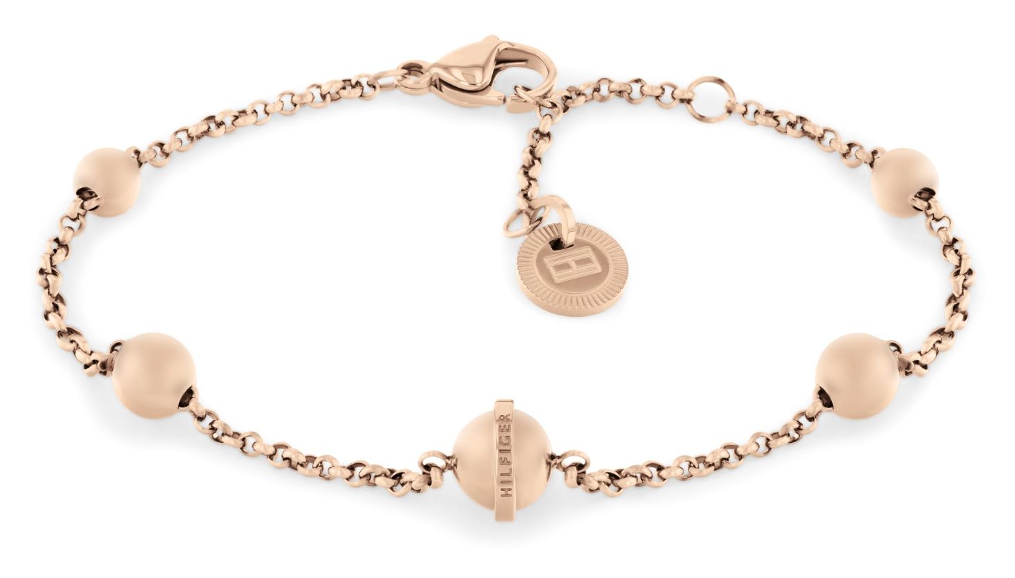 Tommy Hilfiger 2780899 Women's Orb Rose Gold-Tone Stainless Jewellery
