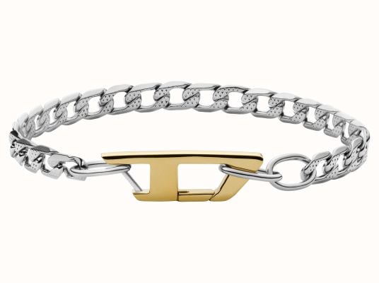 Diesel Diesel Stainless Steel Chain Bracelet DX1338040