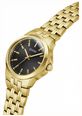 Guess Men's Archie Black Sunray Dial Gold-Tone Stainless Steel Bracelet GW1121G2 - alternate view 5