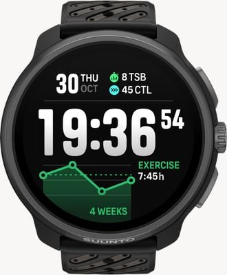 Suunto RACE 2 Titanium AMOLED Multisport Performance Watch (49mm) All Black SS051202000