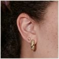 Olivia Burton Classic Celestial Crystal Gold Plated Hoop Earrings 24100644 - alternate view 3