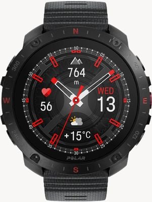 Polar Grit X2 Pro Premium GPS Smart Sports Watch Black (S-L) 900110283