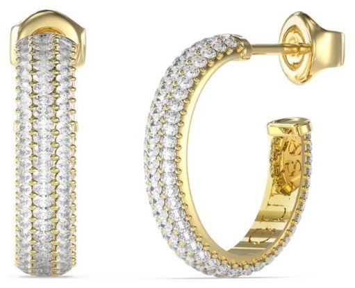Guess UBE06020YG Essenza Women’s Gold Cubic Zirconia Hoop Jewellery