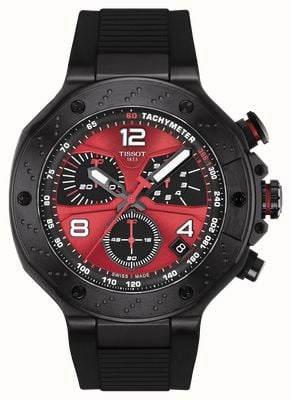 Tissot T-Race MotoGP 2026 Limited Edition (45mm) Red Sunray Dial / Black Rubber Strap T1414173742200