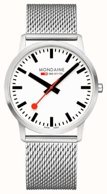 Mondaine Men's Simply Elegant 40mm Stainless Steel Watch A638.30350.16SBZ