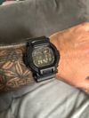 Customer picture of Casio G-Shock Vibrating 5 Alarm Watch Black Yellow GD-350-1BER