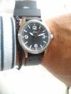 Customer picture of Sinn 556 A RS | Black Vintage Style V-Stitch Strap Red Seam 556.0141-BL50205003403A
