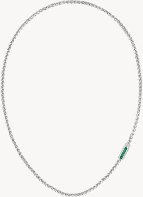 Lacoste STENCIL mens stainless steel chain link necklace 2040340