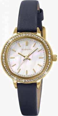 Radley Women's Blue Leather Strap | Mother Of Pearl Dial RY21968