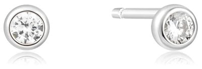 Ania Haie Silver Solitaire Cubic Zirconia Studs E059-03H