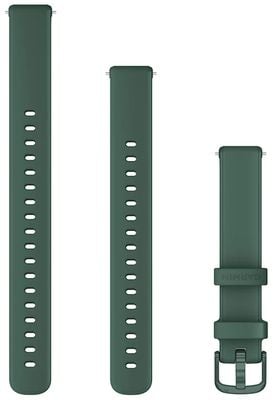 Garmin Lily® 2 Bands (14mm) Jasper Green Silicone With Jasper Green Hardware 010-13302-32