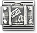 Nomination Classic Suitcase Oxidised Charm 330101/62