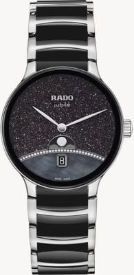 RADO Centrix Moonphase Limited Edition (35mm) Aventurine Dial / Black High-Tech Ceramic & Stainless Steel R30234762