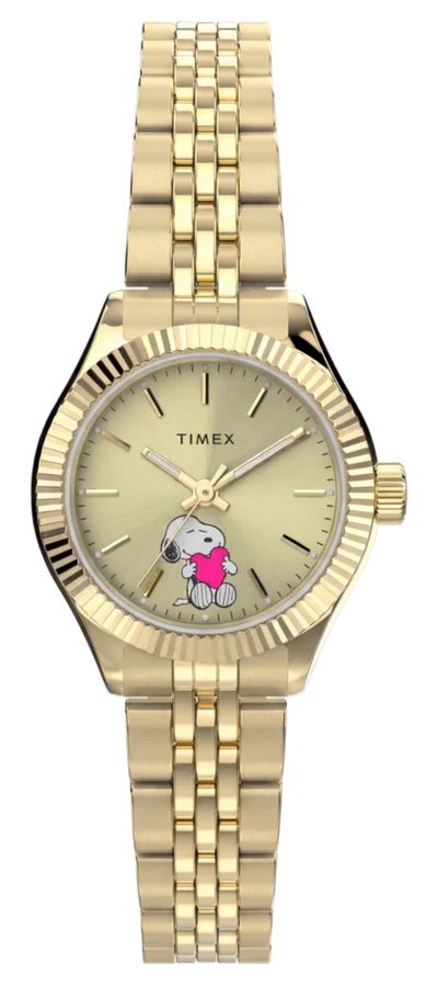 Timex TW6A07400 x Peanuts Legacy Mini Heart Hug 25mm Watch