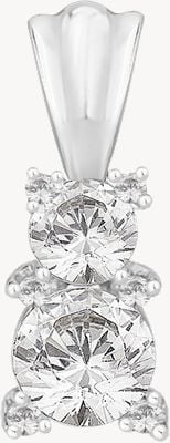 Perfection Crystals Two Stone Pendant (0.75ct) P3592-SK