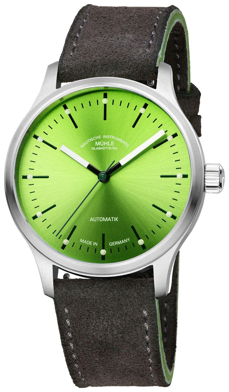 MÃ¼hle GlashÃ¼tte M1-40-76-1-LBV-I Panova Lime Automatic ( Watch