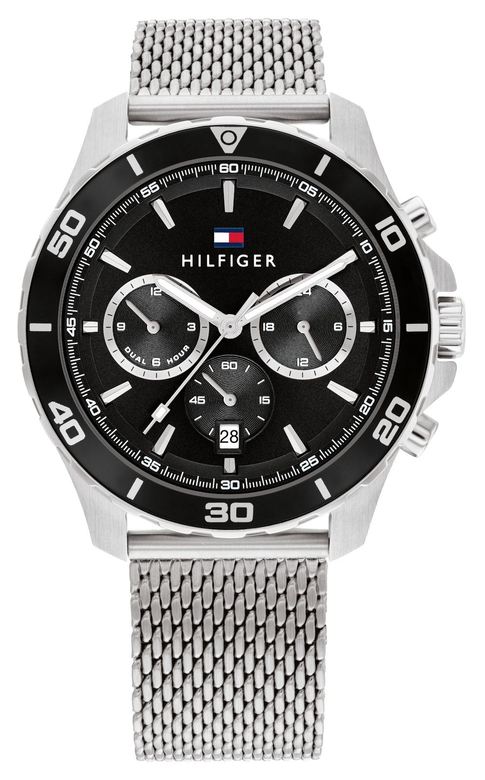 Tommy Hilfiger 1792092 Men's Jordan (43mm) Black Chronograph Watch