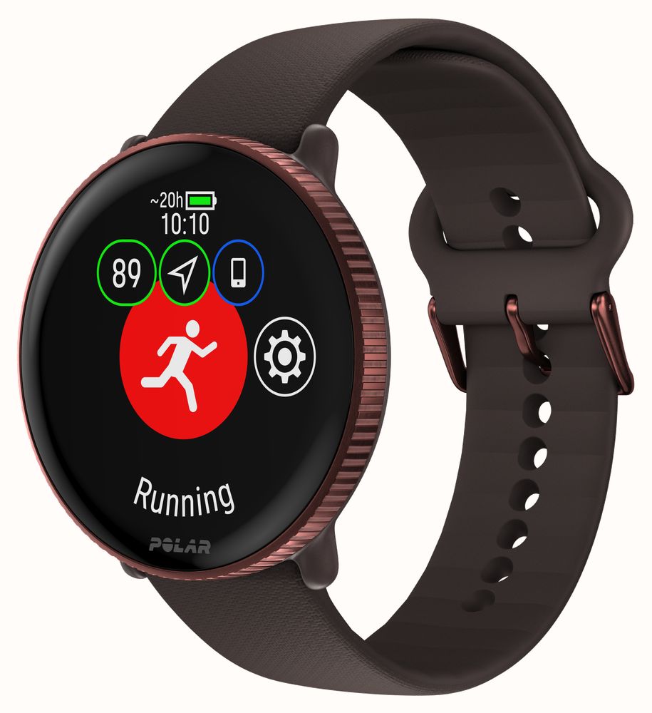 Polar Ignite 3 Fitness & Wellness Watch Brown Copper (S-L) 900106239 ...