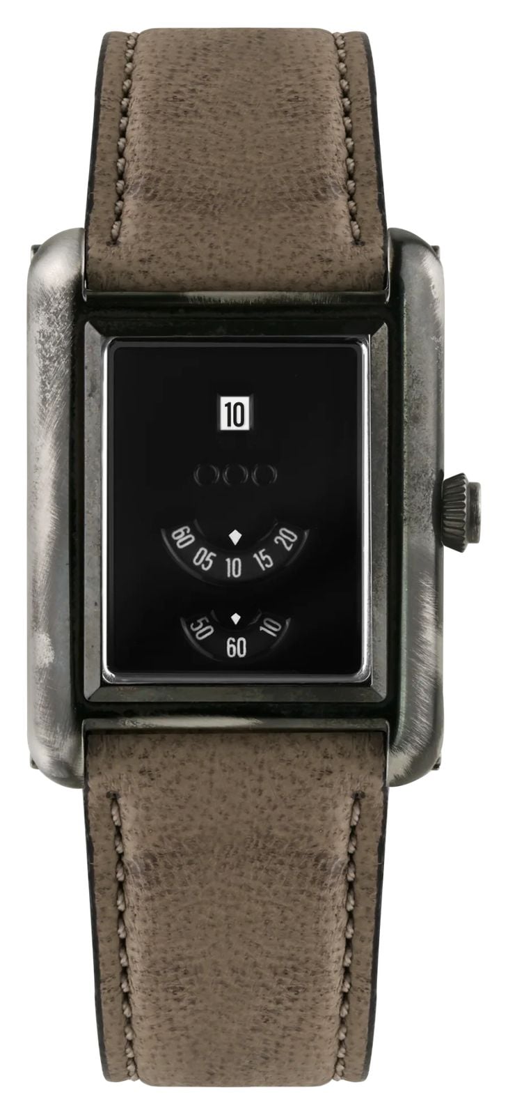 Out Of Order F20BLK.OOO Forma Venti Automatic Jump-Hour Watch