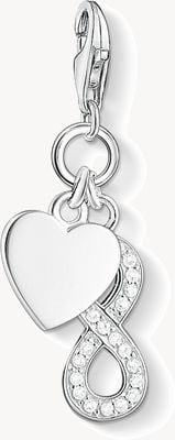 Thomas Sabo Infinity Charm White 925 Sterling Silver/ Zirconia 1248-051-14