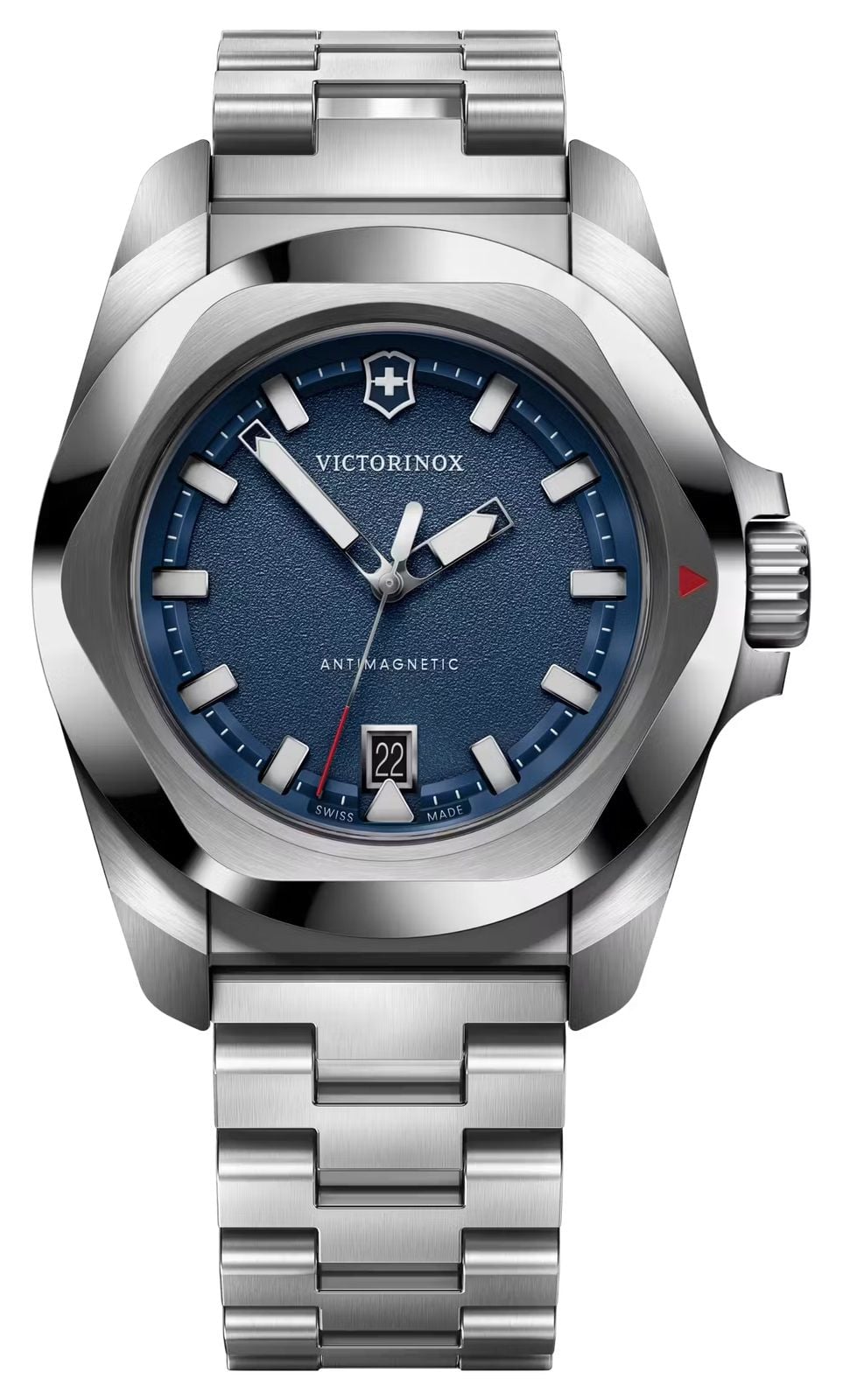 Victorinox 242031 I.N.O.X. Quartz (41mm) Black Dial / Watch