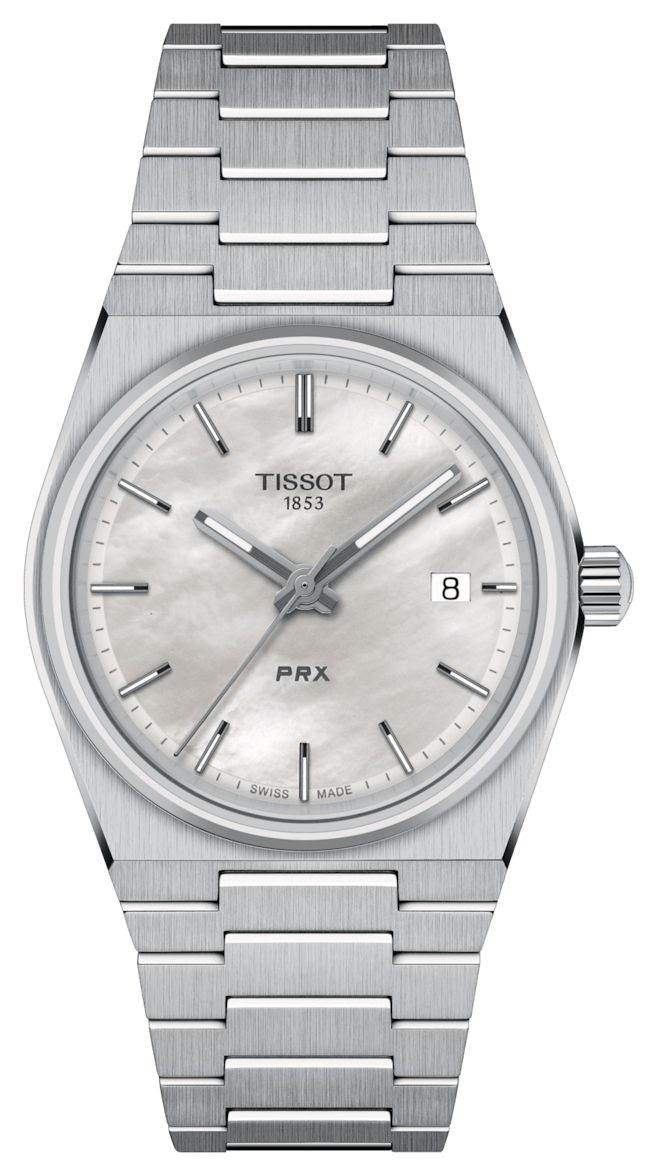 Tissot T1372101111100 PRX Quartz (35mm) White Mother-of- Watch
