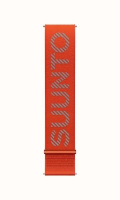 Suunto Athletic 7 Coral Orange Textile Loop Strap - 22mm (S/M+M/L) - STRAP ONLY SS051134000