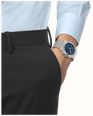 Tissot PRX Quartz Chronograph (41mm) Blue Dial / Stainless Steel Bracelet T1374171104100 - alternate view 5