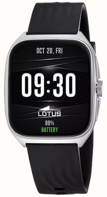 Lotus SmarTime Ondas 2 2nd Gen Smartwatch (41mm) Digital Display / Black Rubber Strap 50210/1