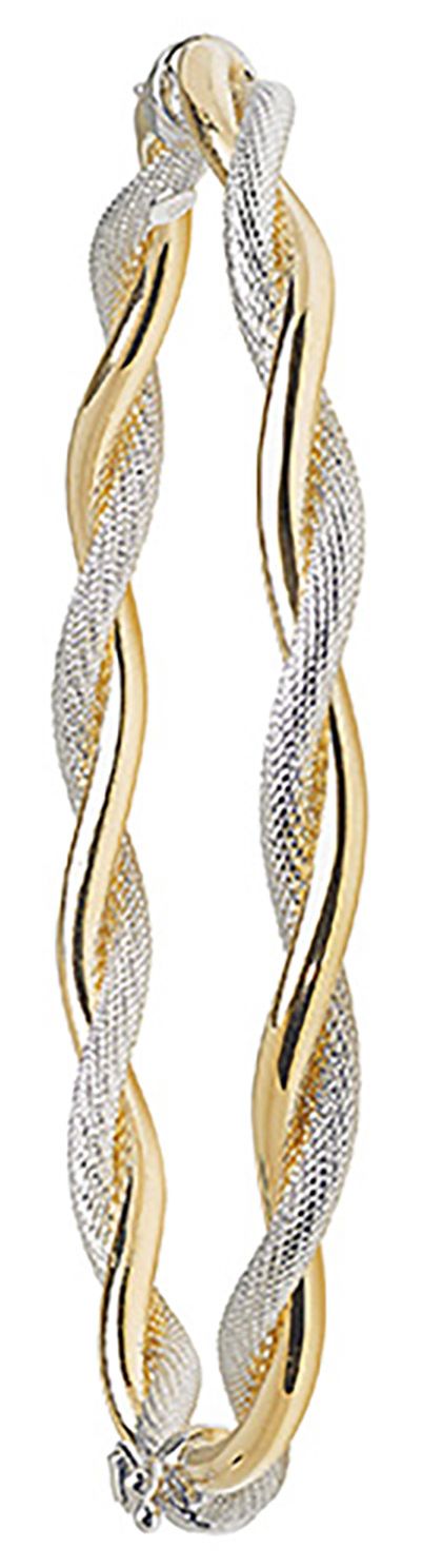 James Moore TH BN368WY Ladies 9ct Yellow White Gold Ladies Jewellery