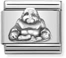 Nomination Classic Buddha Sterling Silver & Steel Charm 330101/52