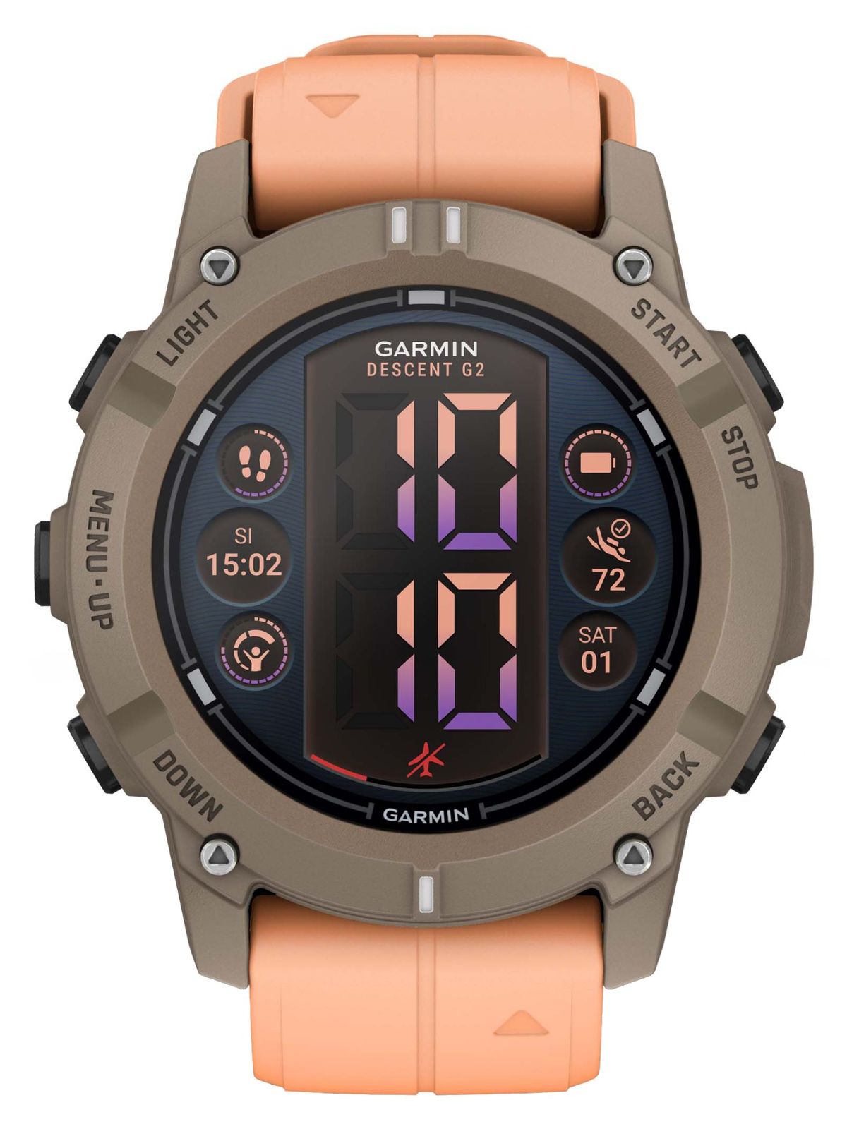 Garmin 010-02986-01 Descent G2 AMOLED Watch-Style Dive