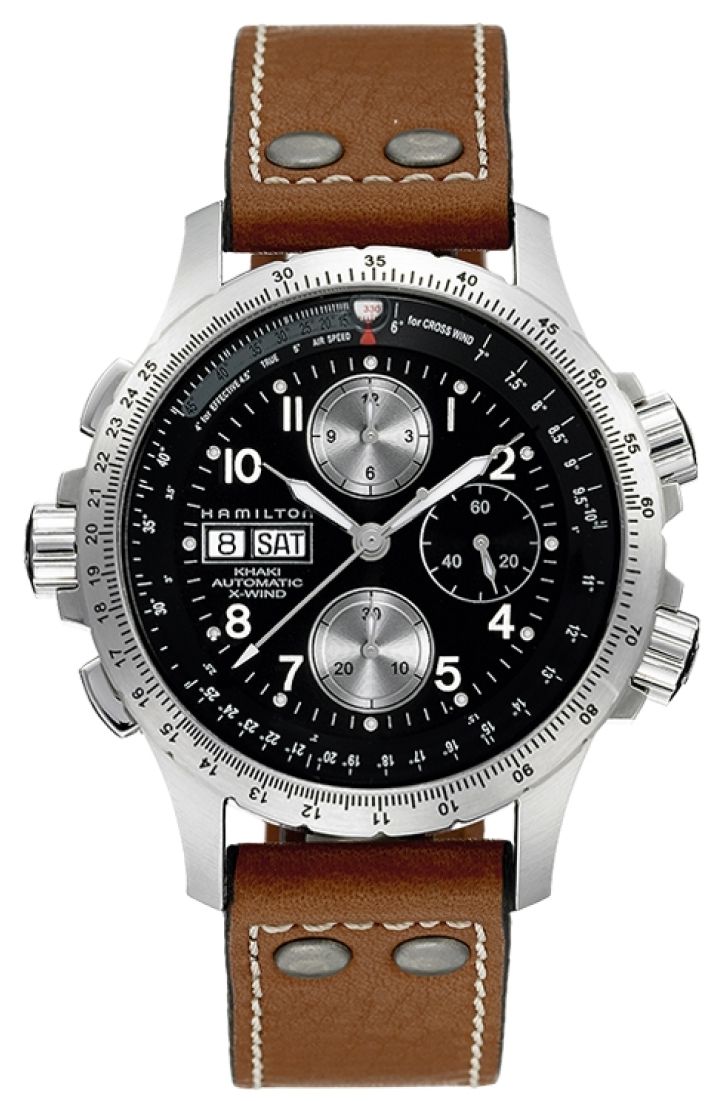 Hamilton H77616533 Khaki Aviation X-Wind Auto Chrono * Watch