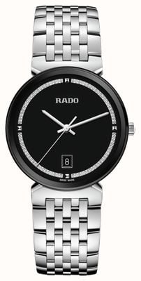 RADO Florence (38mm) Black Glitter Dial / Stainless Steel Bracelet R48912163