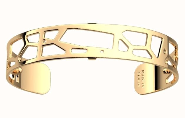 Les Georgettes 14mm Girafe Gold Plated Wide Fit Bangle 70299450100000