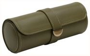 WOLF 90th Anniversary Earth Triple Watch Roll - Olive 190641 - alternate view 2