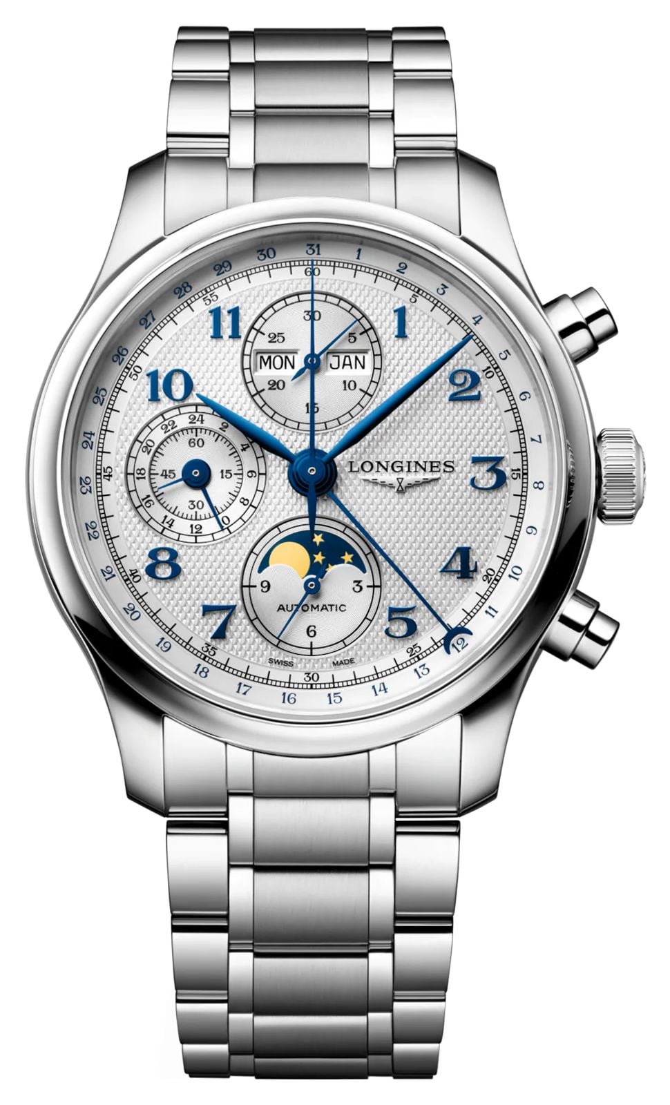 LONGINES L29624736 Master Collection Chrono Moonphase (41mm Watch
