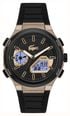 Lacoste Bronze And Black Silicone Strap LC33 Watch 2011517 - alternate view 2