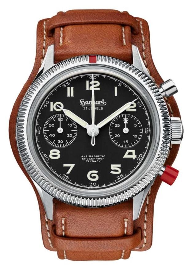 Hanhart H701.212-7210 417 ES Heritage Flyback - Red Pusher ( Watch