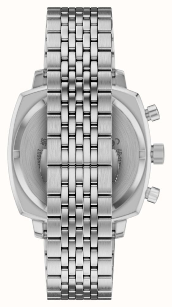 Emporio Armani Quartz Chronograph (40mm) Ivory Sunray Dial / Stainless Steel Bracelet AR11800 - alternate view 2