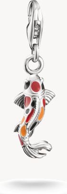 Thomas Sabo Sterling Silver Charm Pendant Koi 2236-664-7