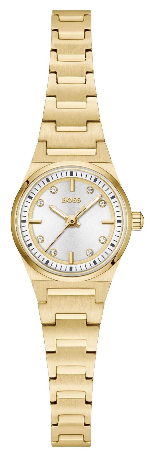 BOSS 1502863 Candor Gracey Quartz (20mm) Silver Sunray Dial Watch