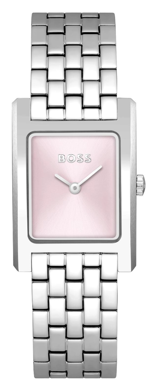 BOSS 1502743 Women's Lucy (24mm) Pink Dial / Stainless Steel Watch