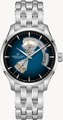 Hamilton Jazzmaster Open Heart Automatic (40mm) Blue Dial / Stainless Steel Bracelet H32675140