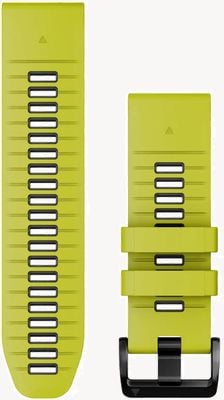 Garmin QuickFit® 26 Strap Only Electric Lime/Graphite Silicone 010-13281-03