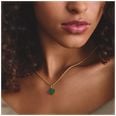 Thomas Sabo Cloverleaf Charm with green nanocrystal in a heart-shaped cut – Connect CC1326-M01-6 - alternate view 3