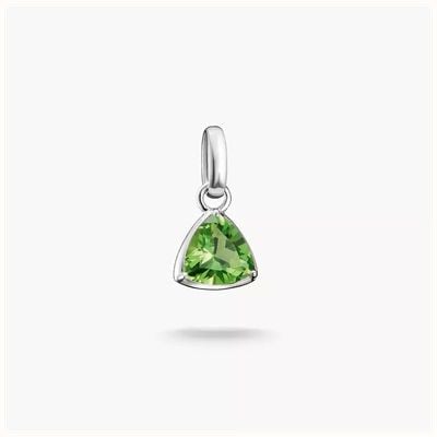 Thomas Sabo Silver Charm Pendant Birthstone August Connect CC1336-699-6