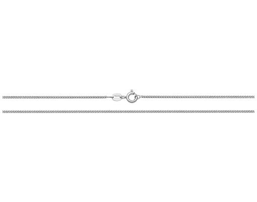Treasure House G1040/20 Silver Fine Curb Lobster Clasp Chain Jewellery